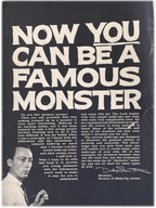 Do-It-Yourself Monster Make-Up by Dick Smith (1965)
