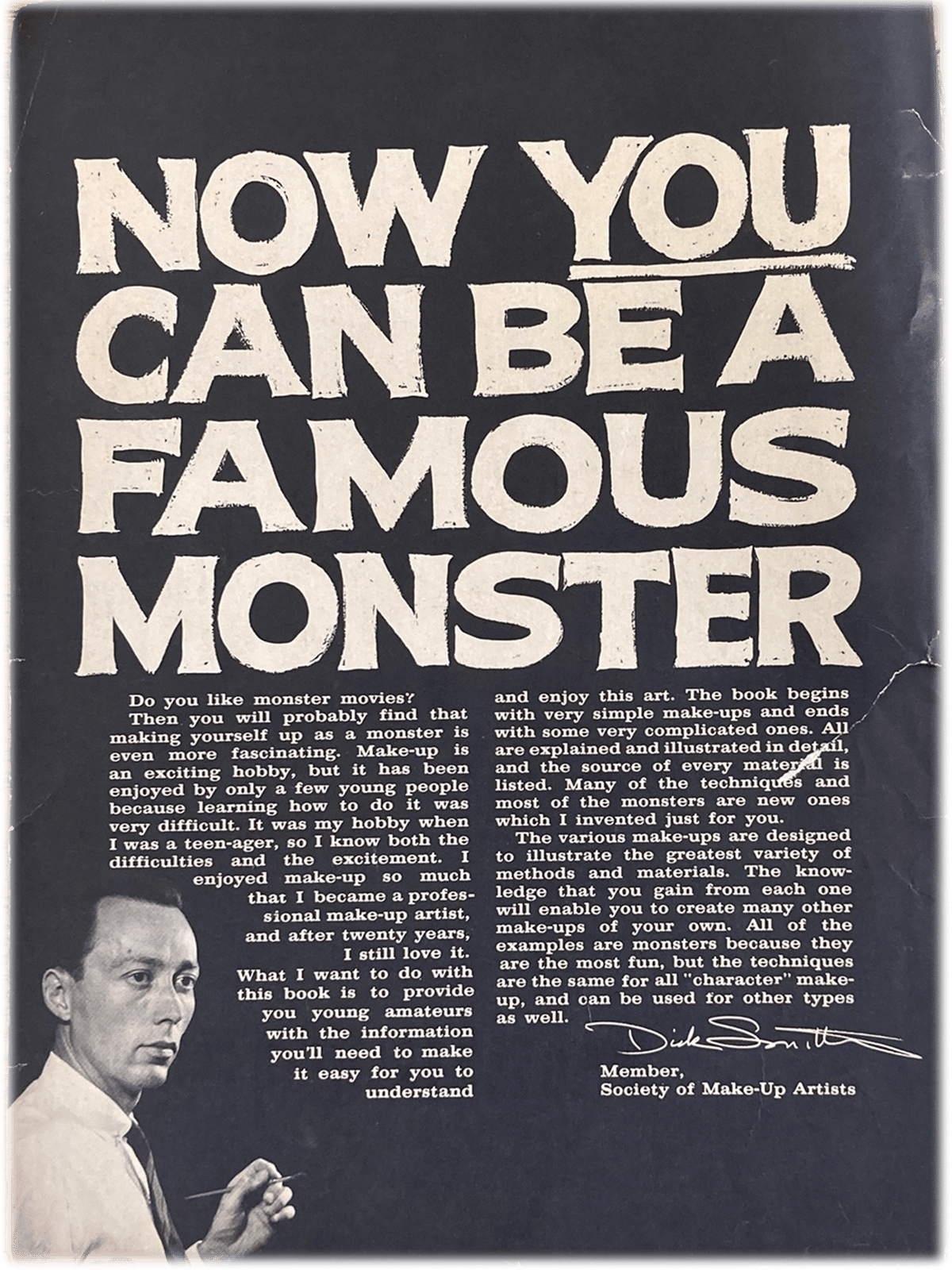 Do-It-Yourself Monster Make-Up by Dick Smith (1965)
