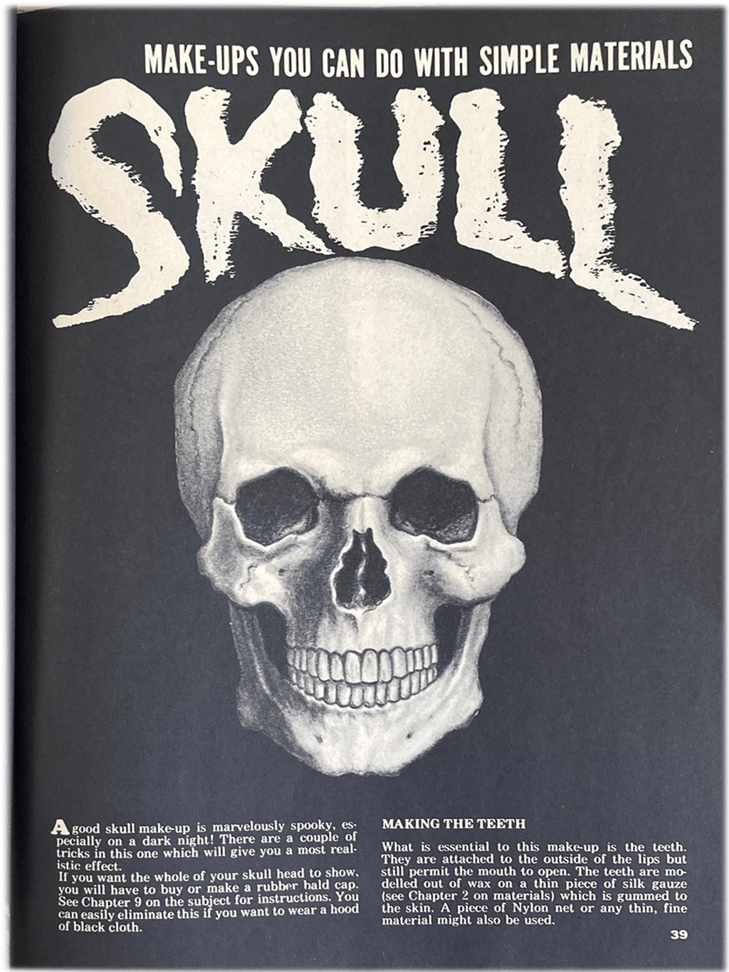 Do-It-Yourself Monster Make-Up by Dick Smith (1965)