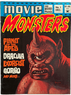 Movie Monsters (Dec. 1974) #1