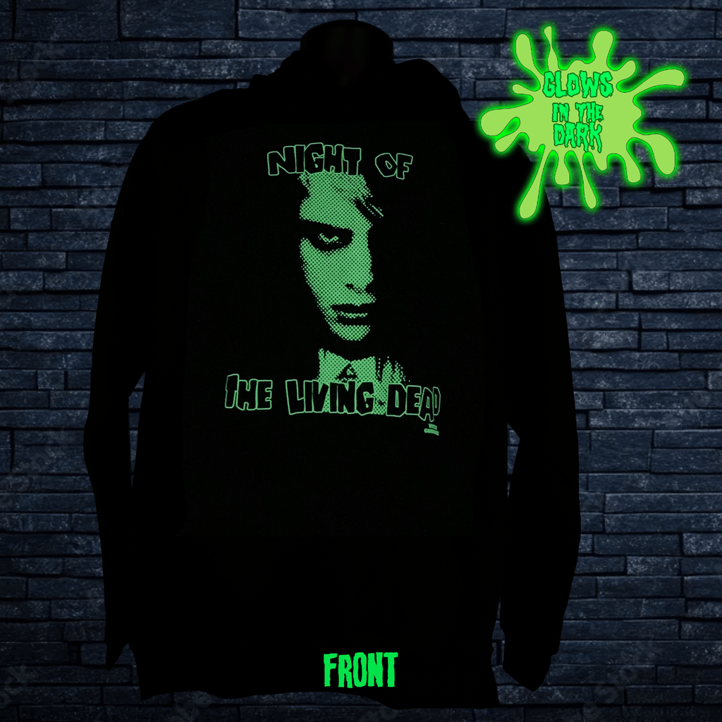 Night of the Living Dead Hoodie - glows in the dark!