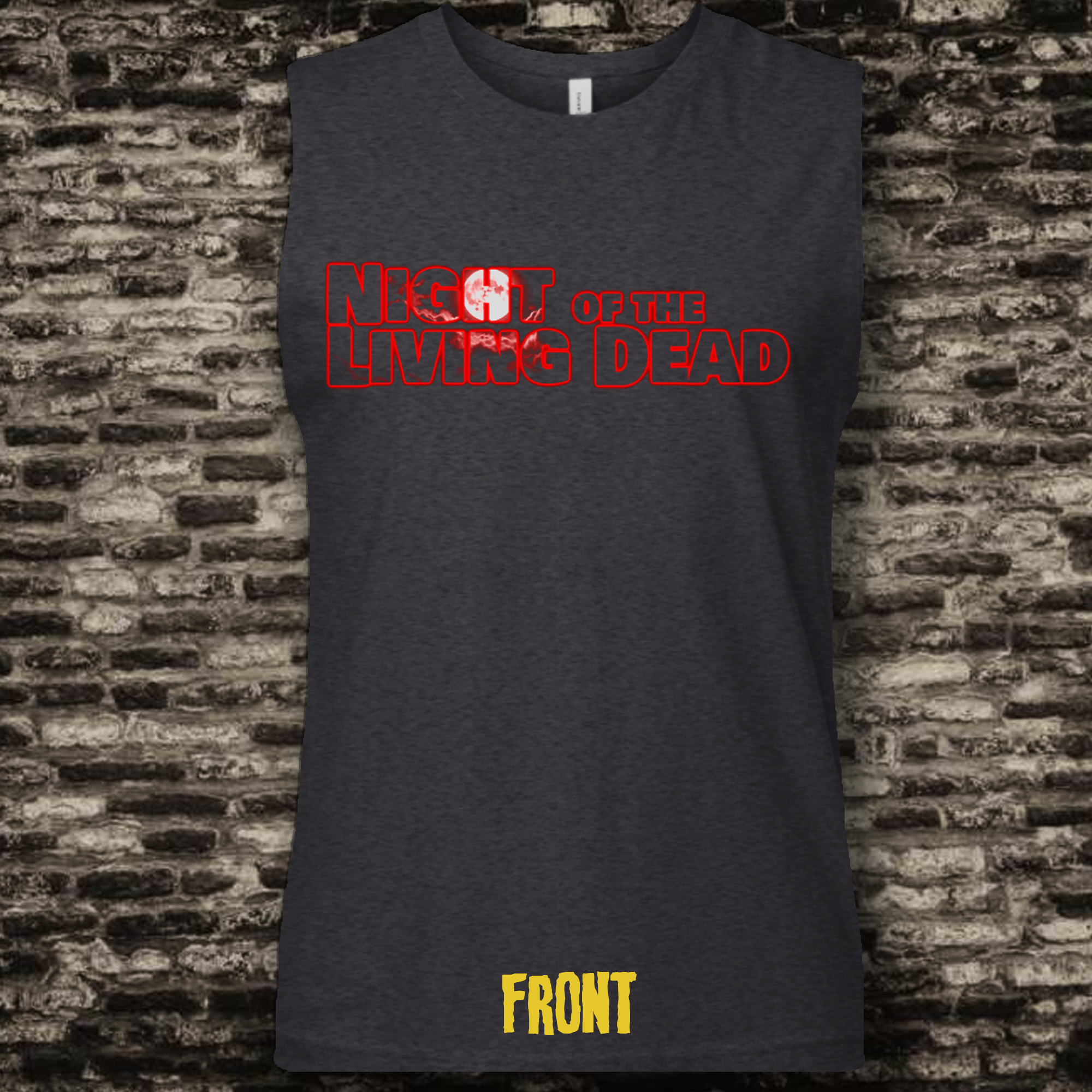 Night of the Living Dead design #2 muscle tank