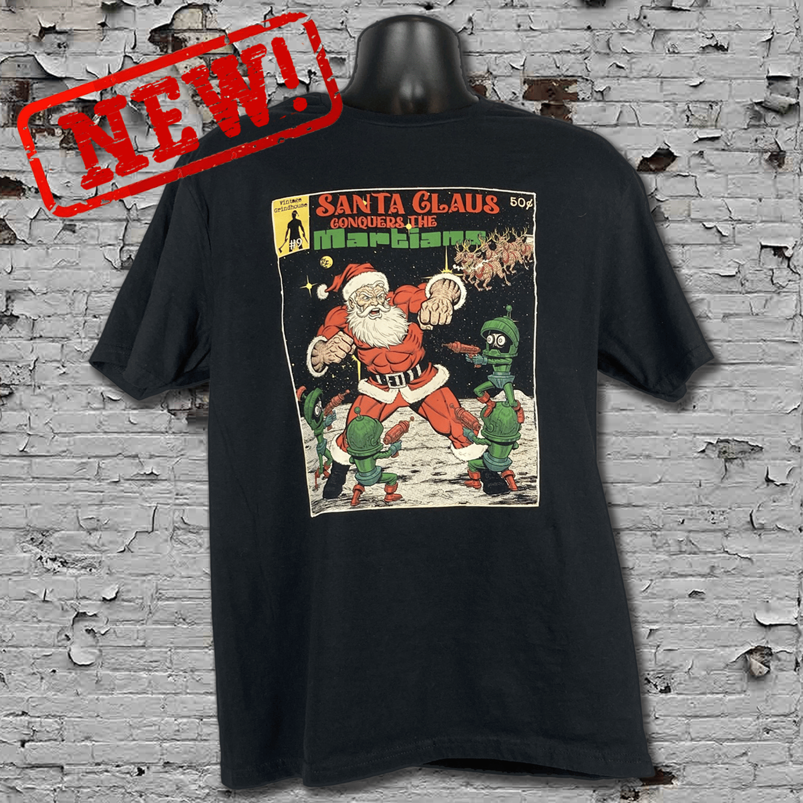 Santa Claus Conquers the Martians t-shirt