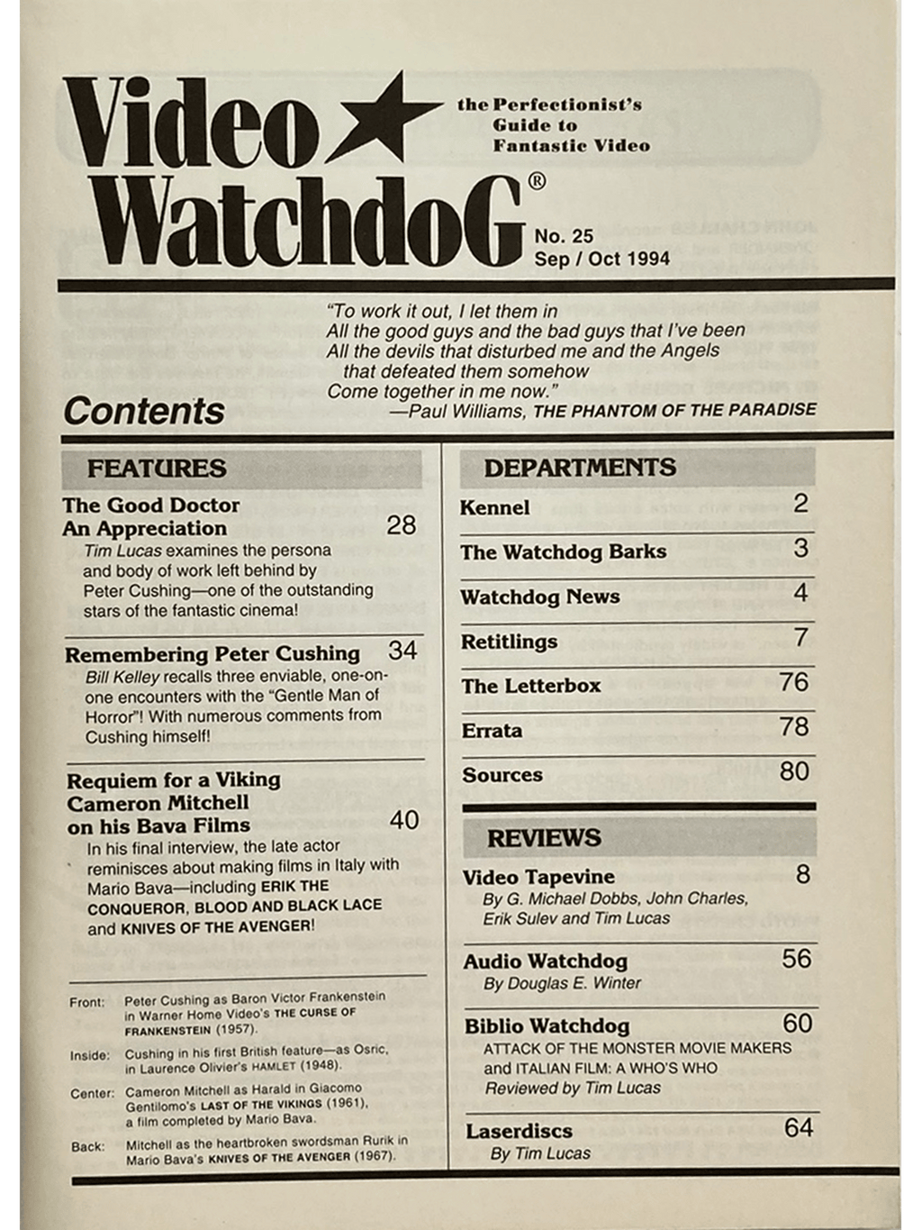 Video Watchdog #25