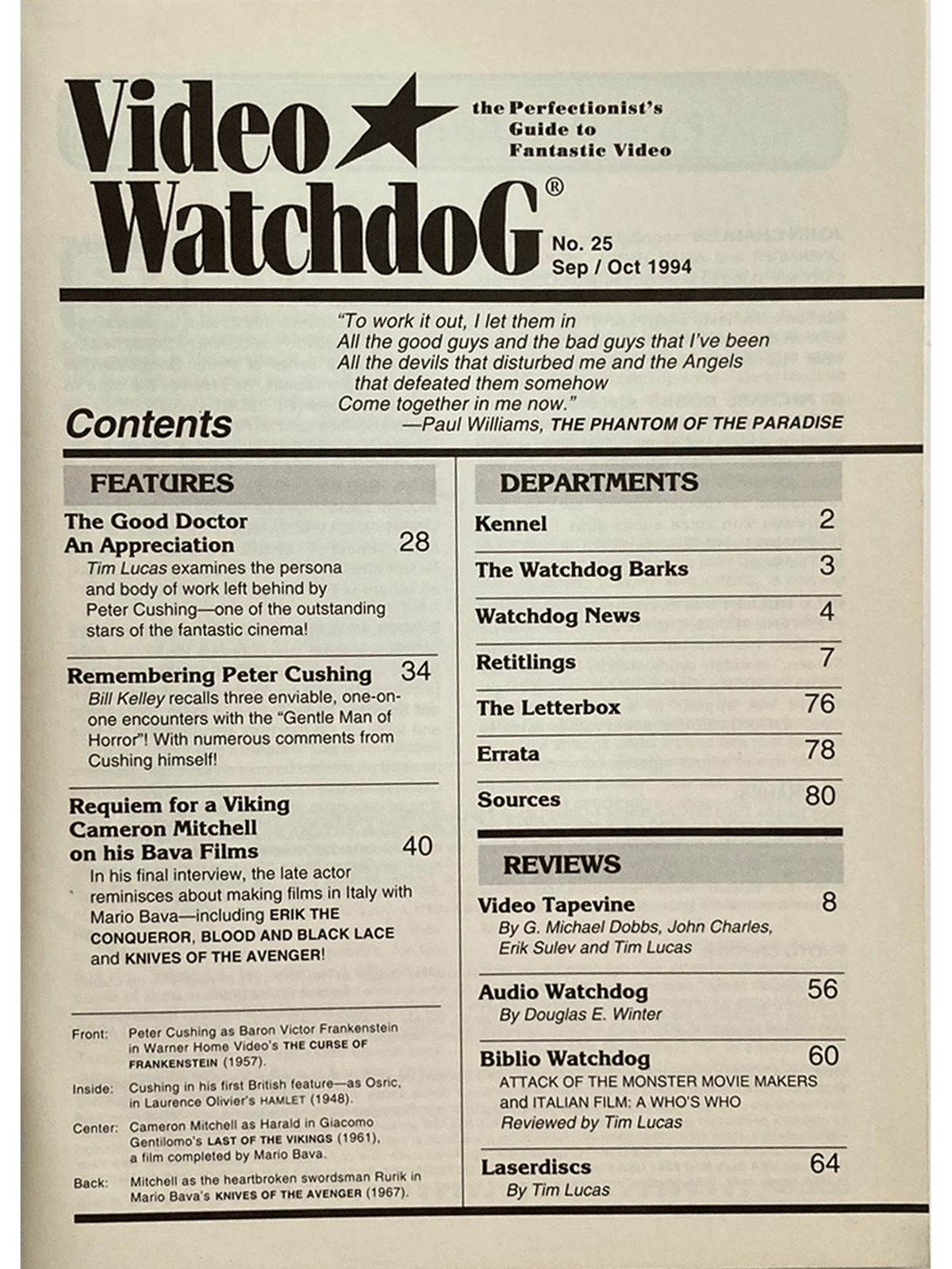 Video Watchdog #25