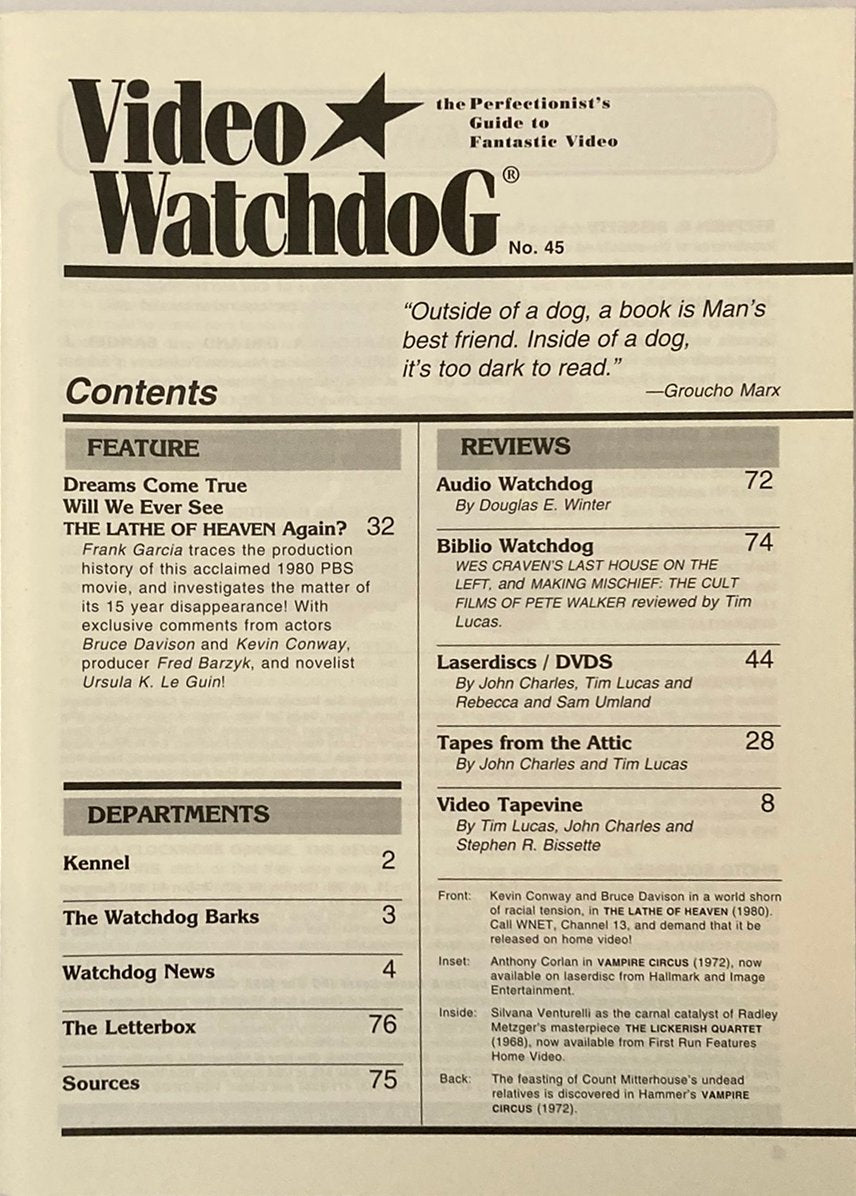 Video Watchdog #45